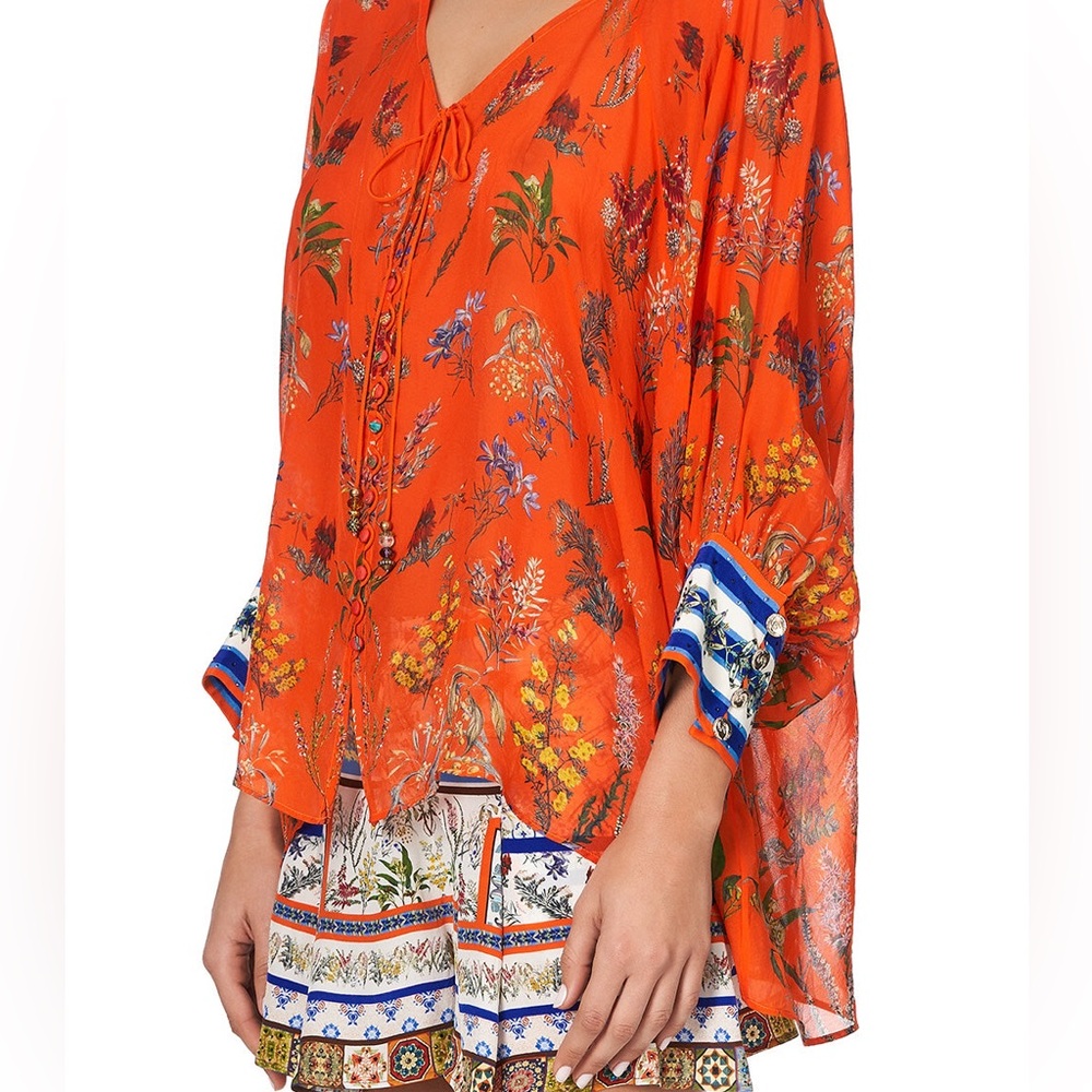 Camilla Button Up Top